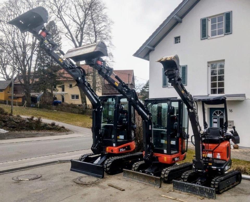 Thumbnail-Ruderatshofen im Allgäu: Minibagger und Rüttelplatten mieten
