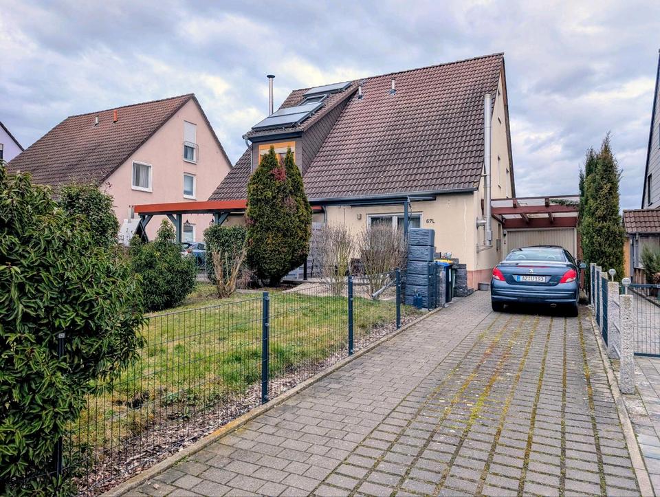 Thumbnail-Doppelhaushälfte in direkter Feldrandlage von Framersheim