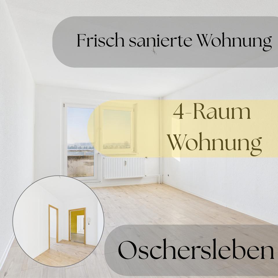 Thumbnail-Einziehen leicht gemacht: 4-Raum-Wohnung in Oschersleben