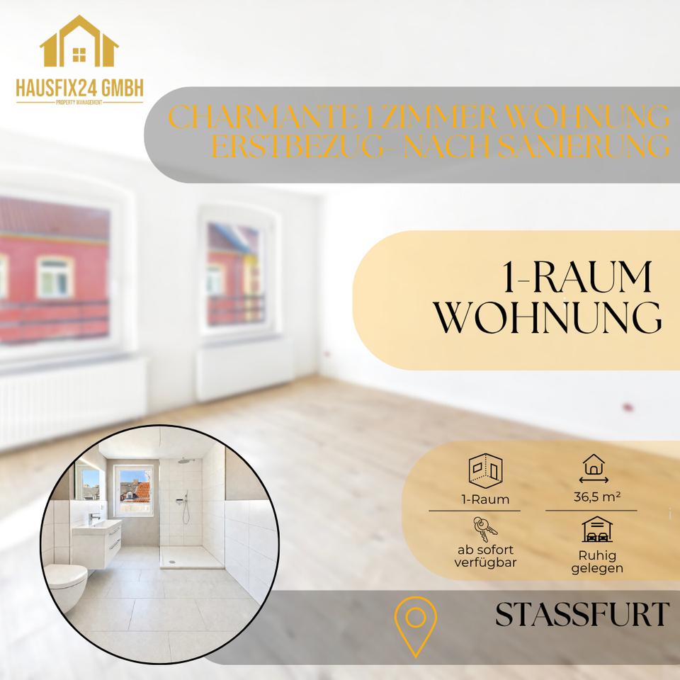 Thumbnail-ERSTBEZUG nach Sanierung – 1-Raum in Staßfurt