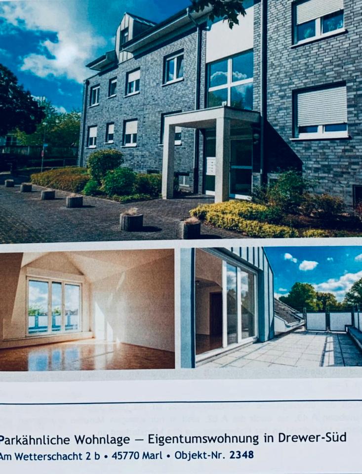 Thumbnail-Renovierte 2 Zimmer Wohnung mit Parkett, Terrasse & Tiefgarage !