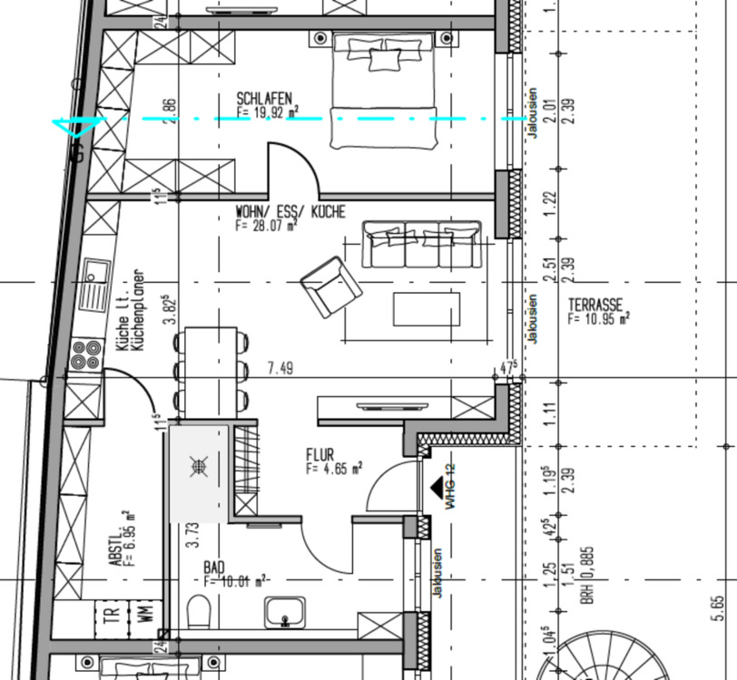 Thumbnail-Neubauwohnung im Herzen von Lohne mit Terrasse