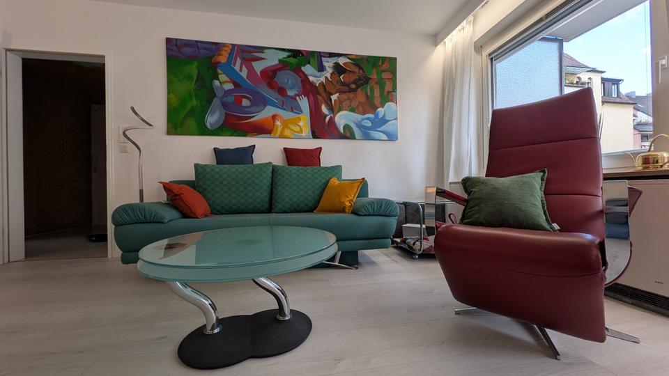 Thumbnail-Möbliert, hochw. ausgestattete 2 Zi. Whg. Miete ist inklusive NK