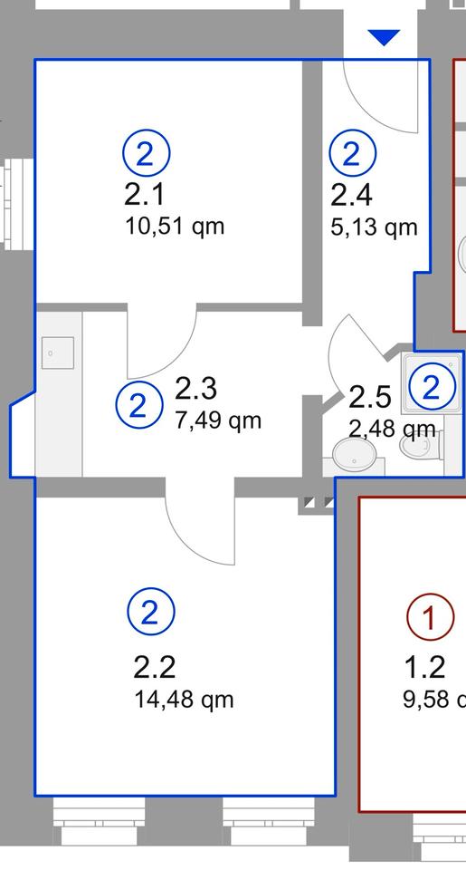 Thumbnail-Schöne Wohnung in Weimar zu vermieten