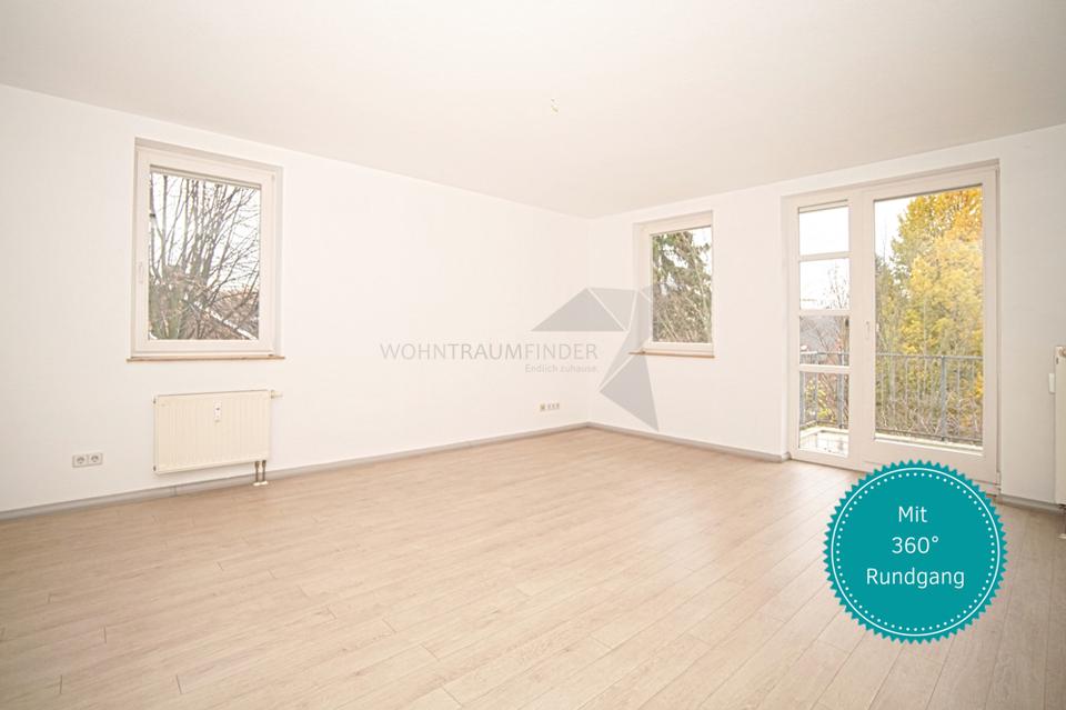 Thumbnail-Schöne 2-Raum-Wohnung mit Balkon und Tageslichtbad in Küchwald-Nähe