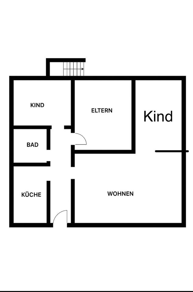 Thumbnail-4-Zimmer-Wohnung mit Garten in Wolfsburg (Tiergartenbreite)