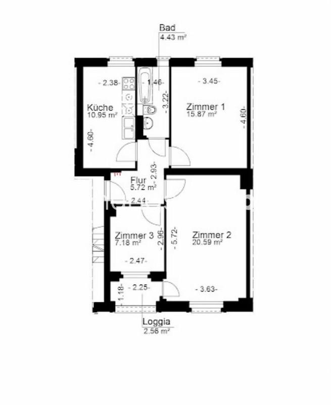 Thumbnail-Wohnungsswap - 3 Zimmer, 67 m² - Aroser Allee, Mitte, Berlin