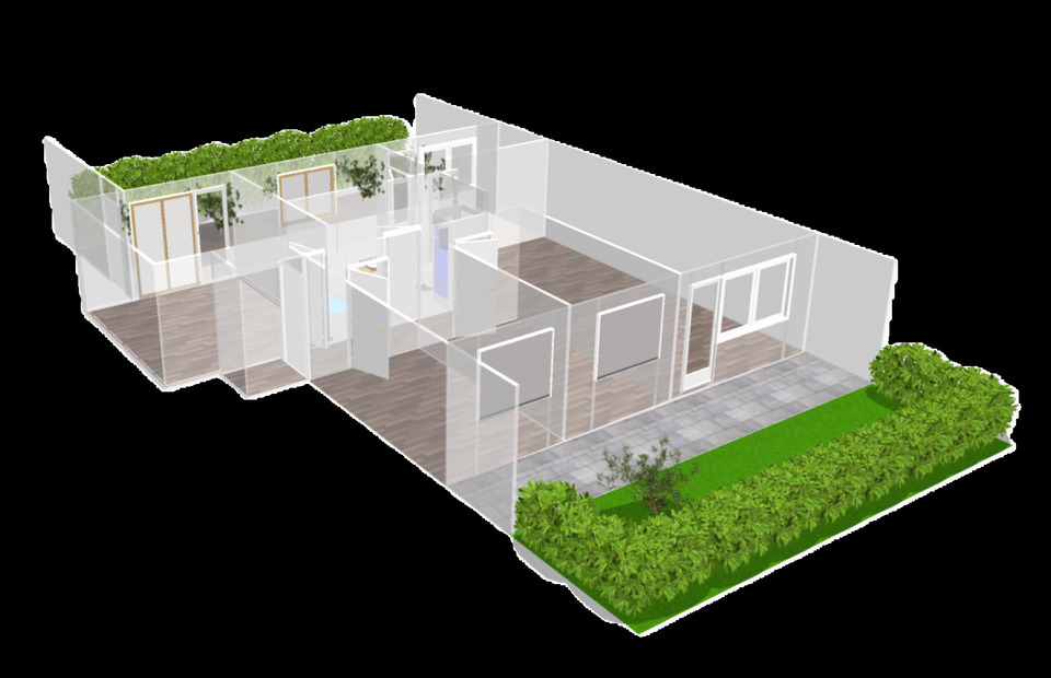 Thumbnail-Kapitalanlage: vermietete 4-Zi-Whg. 2 Terrassen | Herten