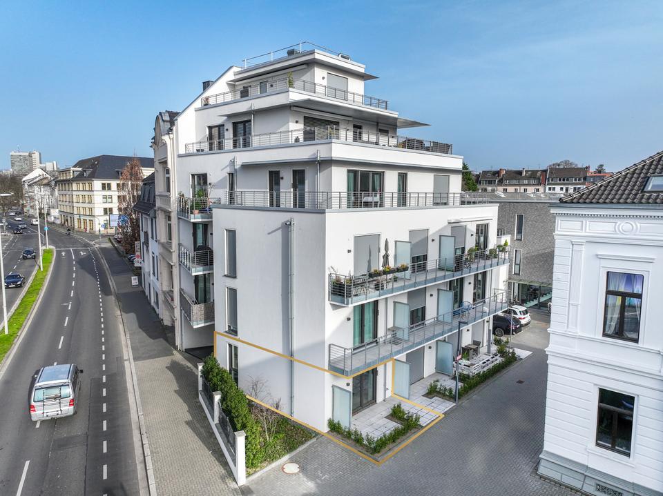 Thumbnail-Exklusives 1-Zimmer Apartment mit Einbauküche & Terrasse in gefragter Lage der Bonner Weststadt