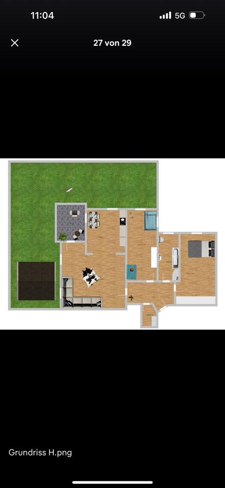 Thumbnail-Hochwertige 3 -Zimmer-Gartenwohnung mit Terasse in der Herrenst.