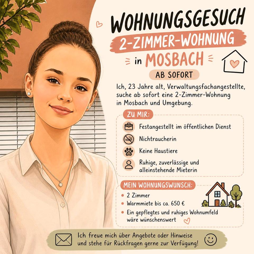 Thumbnail-Zwei-Zimmer-Wohnung in Mosbach