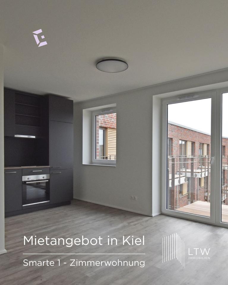 Thumbnail-Helle 1-Zimmer-Erdgeschosswohnung mit Terrasse in Kiel