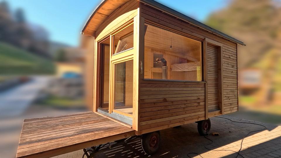 Thumbnail-Modernes Öko-Tiny House auf Rädern