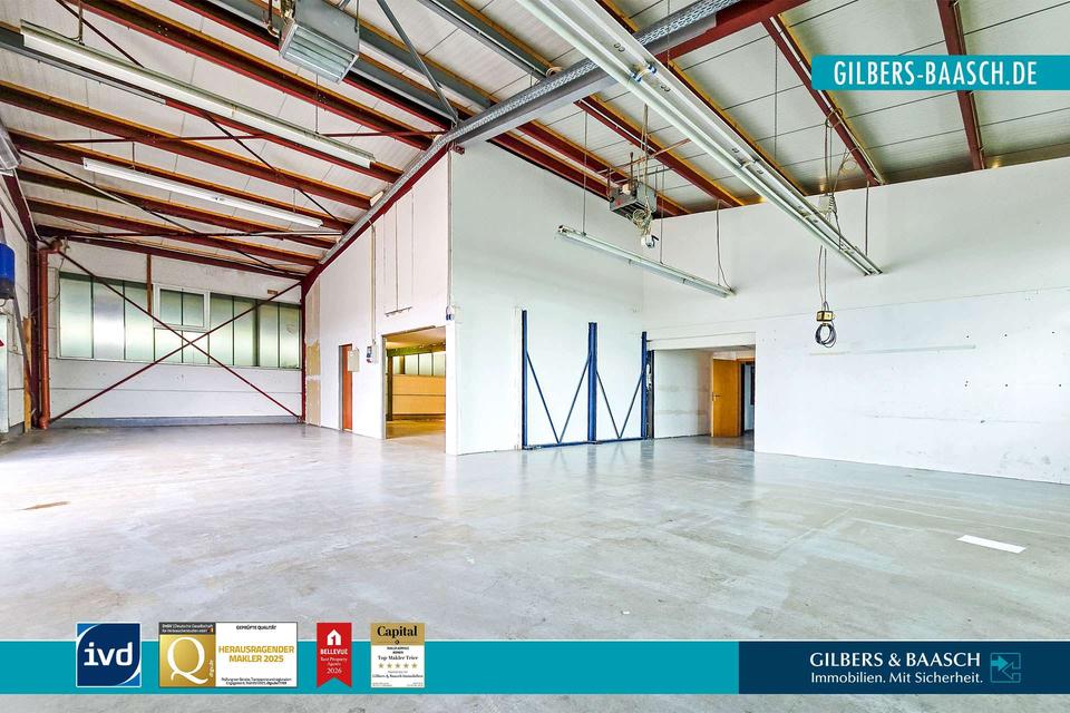 Thumbnail-Konz: Gewerbehalle mit Büro- und Lagerflächen inkl. 10 Außenstellplätze