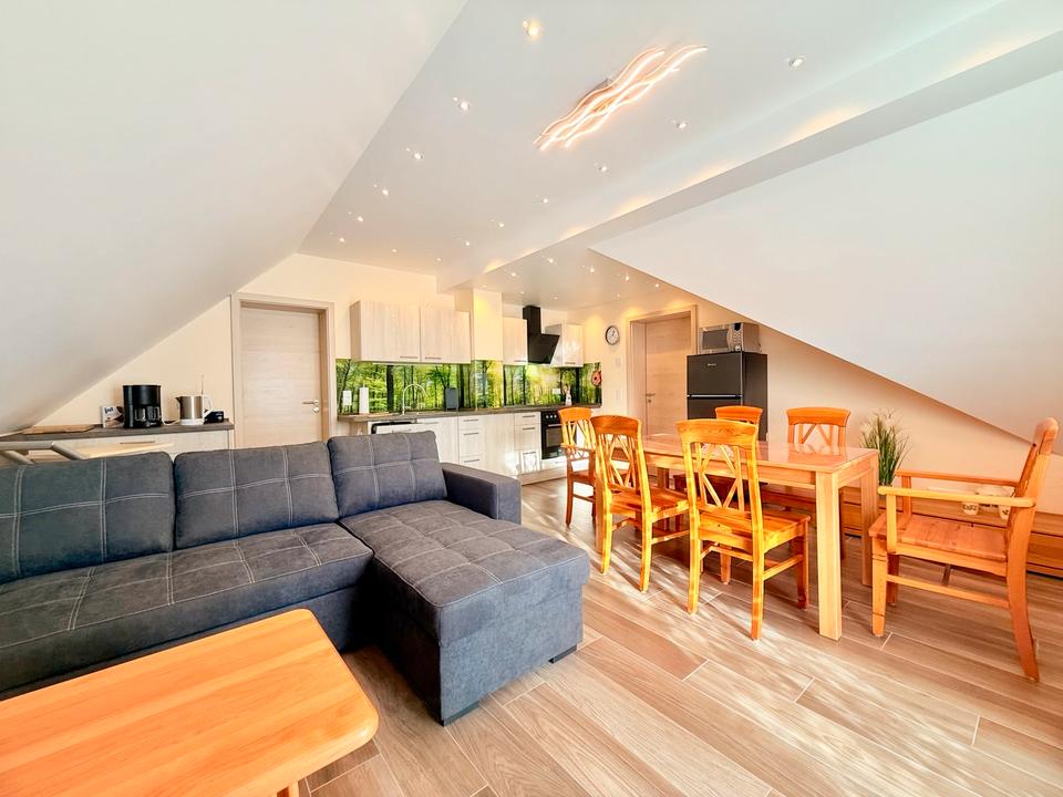 Thumbnail-Ruheoase Sachsenbrunn: Hochwertig sanierte Ferienapartments Ferienhwohnungen am Werratal Radweg