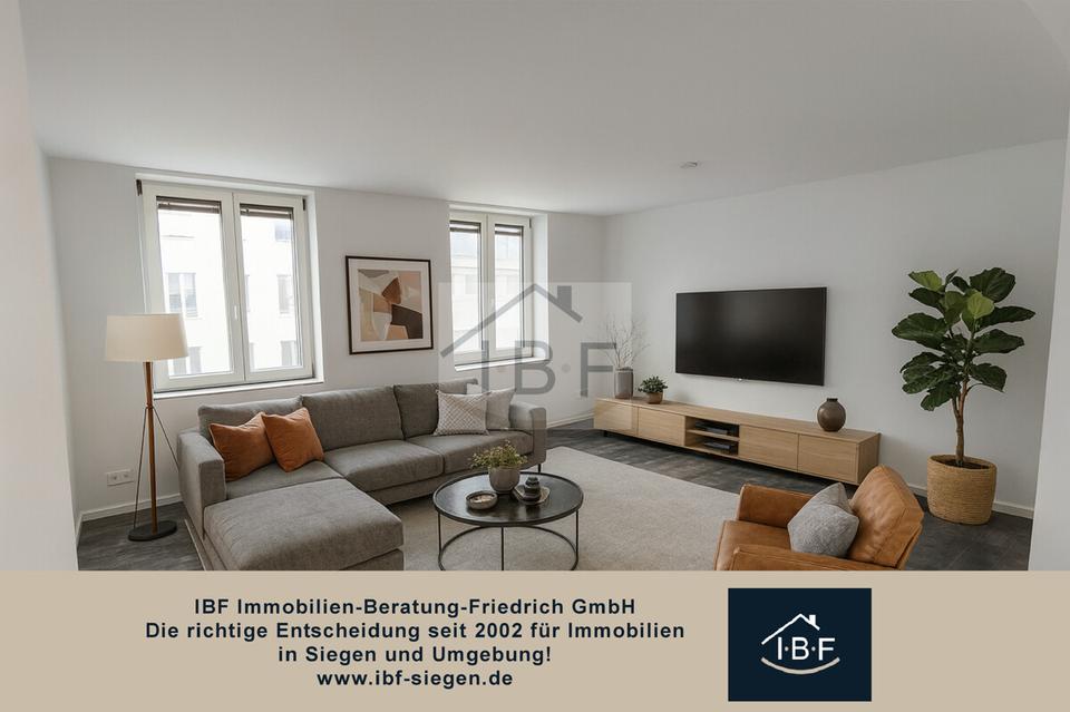 Thumbnail-Exklusive, klimatisierte 1-Zimmer-Stadtwohnung mit Aufzug in Top-Lage von Siegen