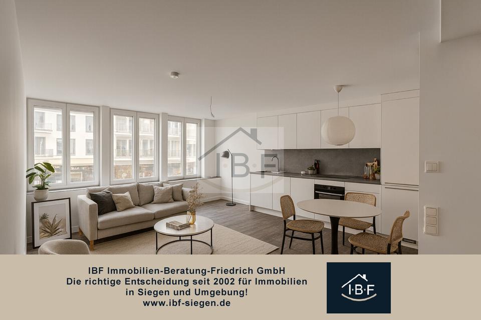 Thumbnail-Elegante 2-Zimmer-Wohnung (klimatisiert) mit Aufzug in bester Siegener Innenstadtlage