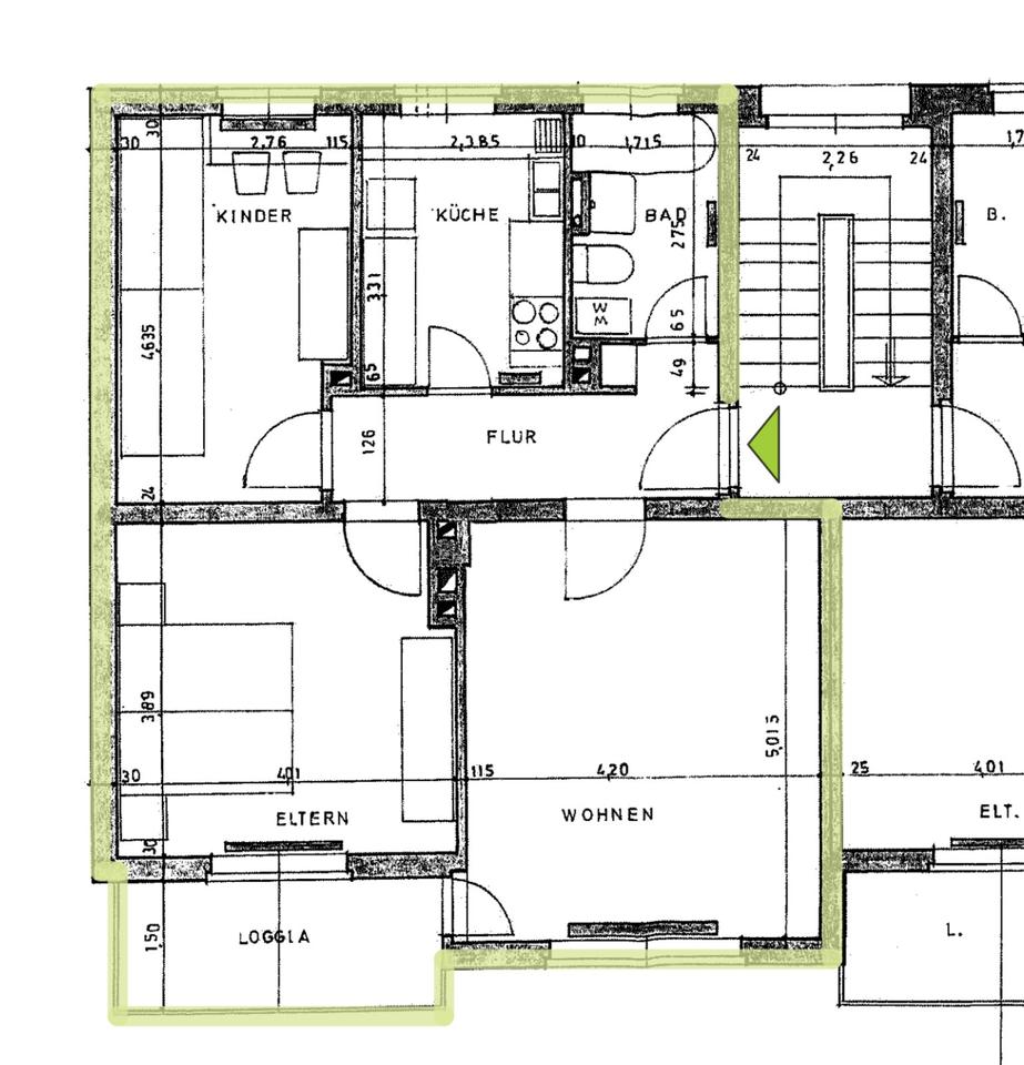 Thumbnail-3-Zi.-Wohnung zu vermieten, Wolfhagen