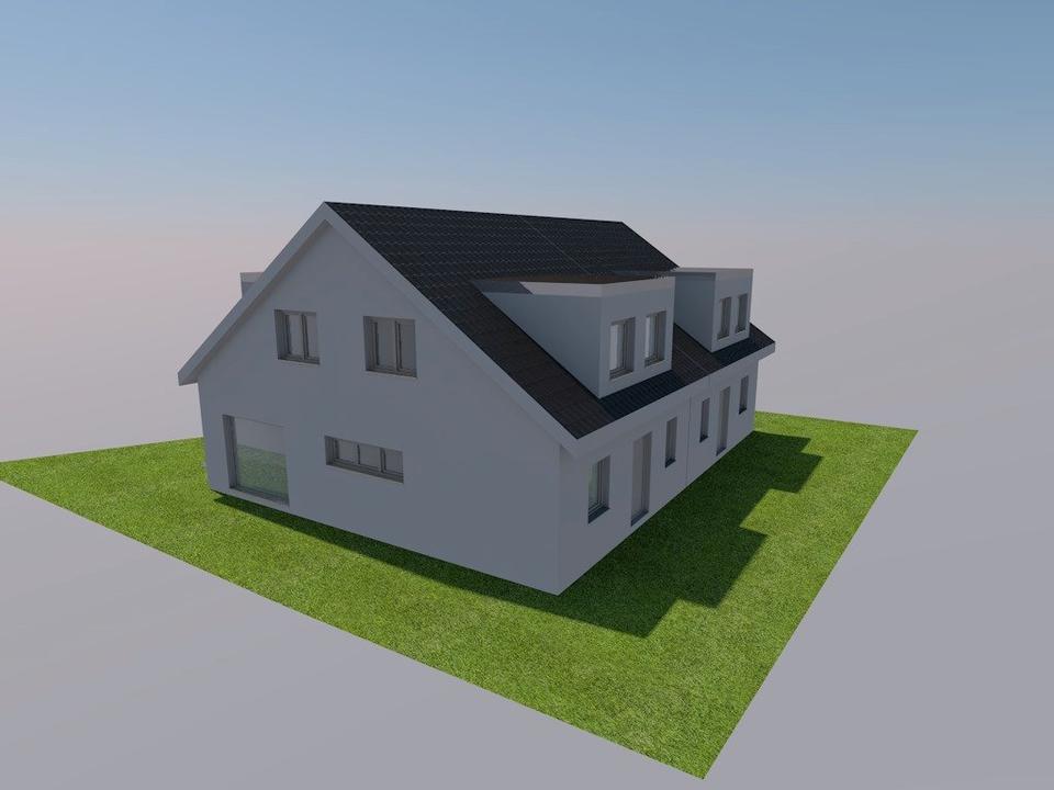 Thumbnail-Neubau KfW-40 DHH-Hemhofen – 108 m² Wohnfläche – Schlüsselfertig