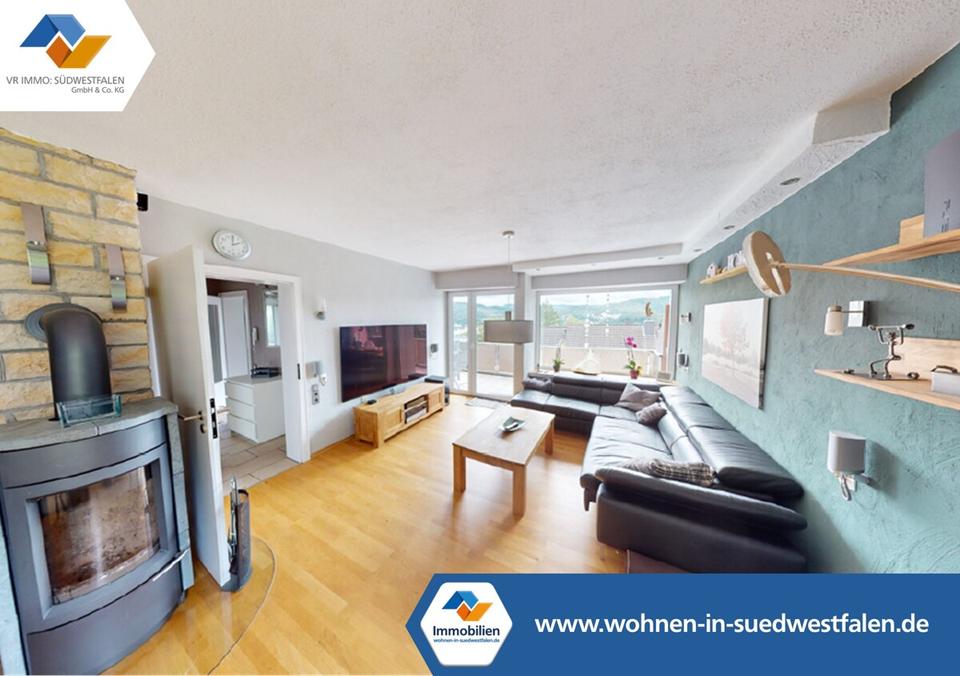 Thumbnail-VR IMMO: Einziehen und Wohlfühlen. Moderne 4-Zimmer-Wohnung in beliebter Lage von Werdohl.