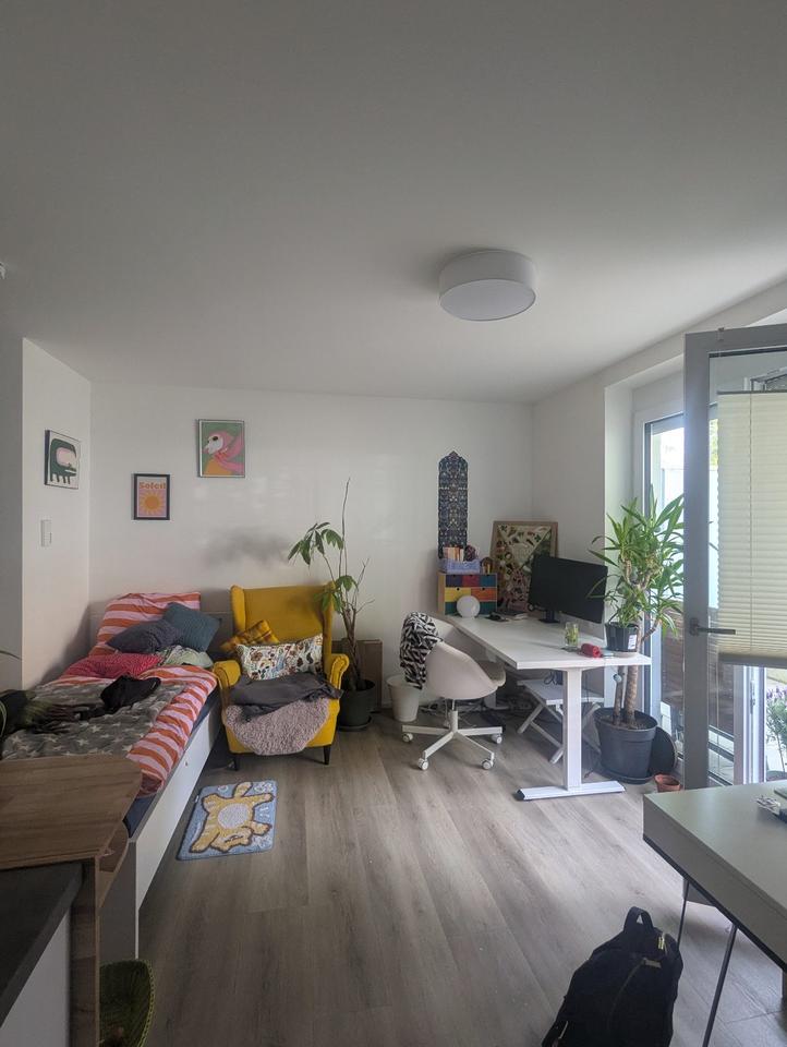 Thumbnail-Schöne 1-Zimmer-Wohnung in Neubau in Augsburg Göggingen