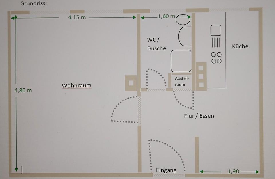 Thumbnail-1-Zimmer-Wohnung - von Privat ohne Makler