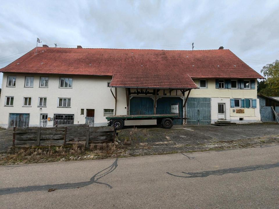 Thumbnail-Doppelhaus mit Ökonomieteil, 3 Wohnungen und Garten