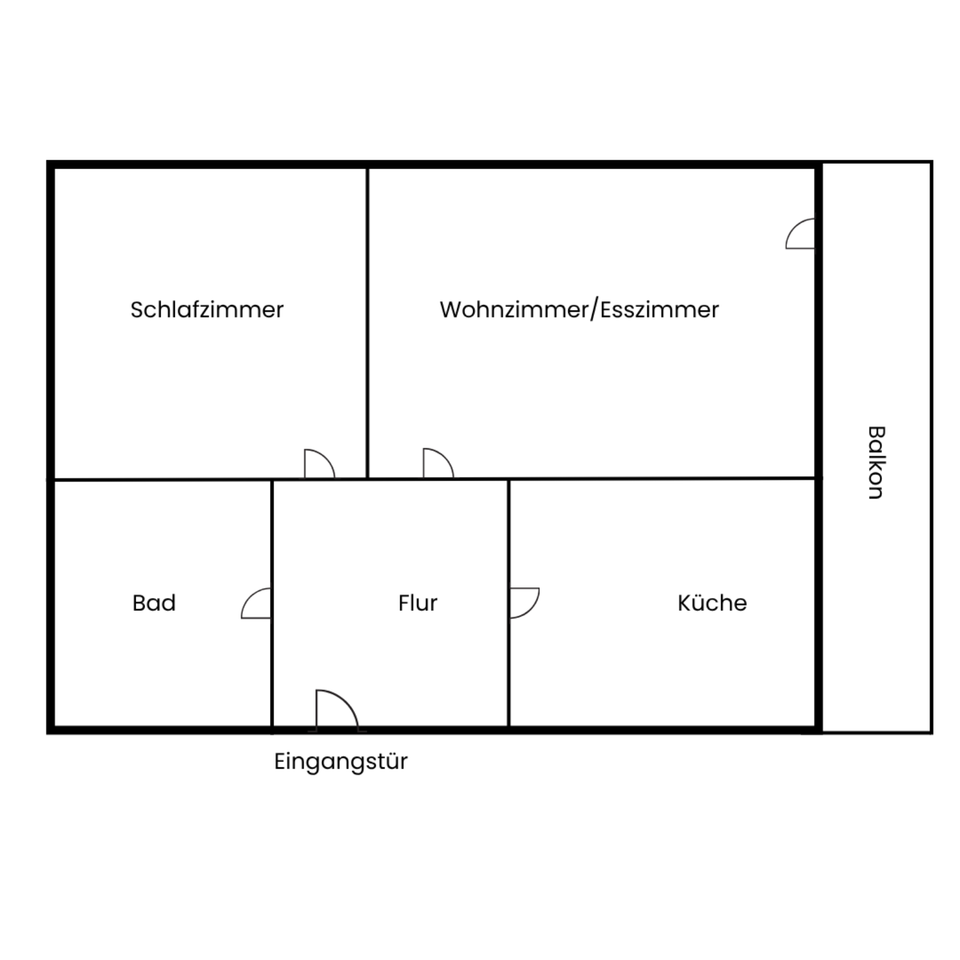 Thumbnail-Vermietete 2-Zimmer Eigentumswohnung in Hanau zum Verkauf