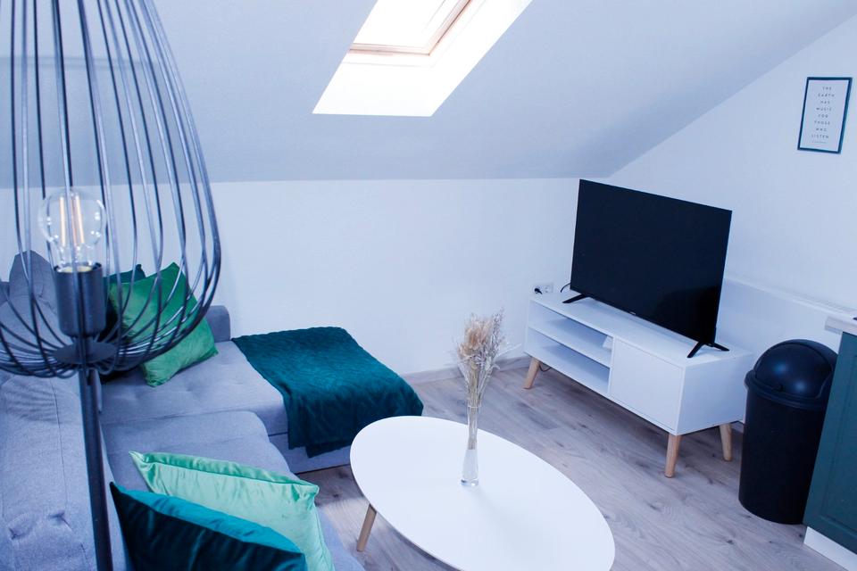 Thumbnail-Möblierte 2-Zimmer Wohnung mit EBK, Klima, WiFi in Bühl, Neusatz