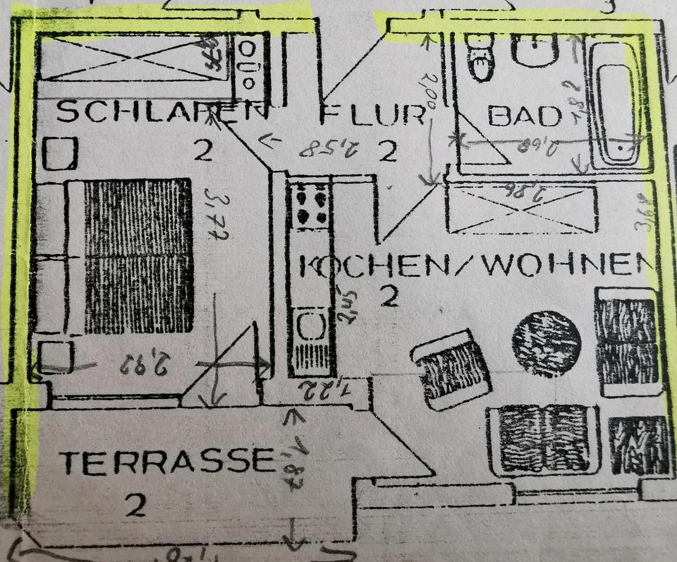 Thumbnail-2-Zimmer Wohnung in Ebermannstadt zu vermieten ab Januar 2026