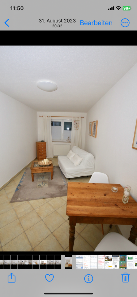 Thumbnail-Möblierte 2-Zimmer Wohnung für Wochenendheimfahrer und Studenten