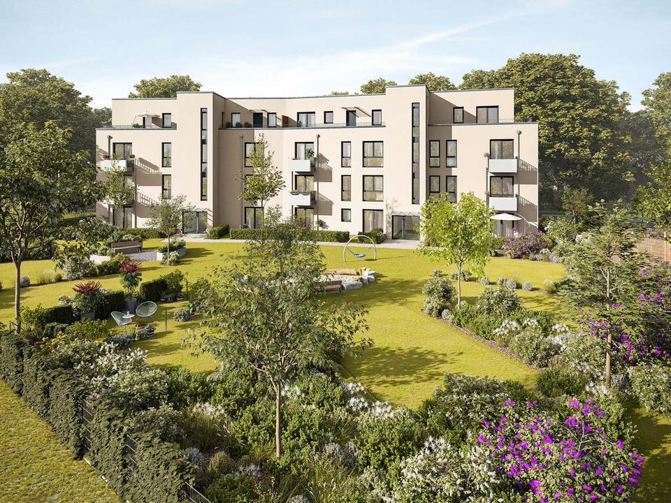 Thumbnail-Moderne barrierefreie EG Wohnung mit Loggia & Garten nahe S-Bahn