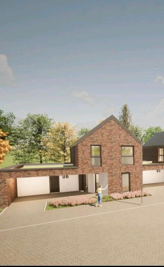 Thumbnail-Neubau Kettenhaus in Bawinkel zur Vermietung. KFW 40 QNG, Garten