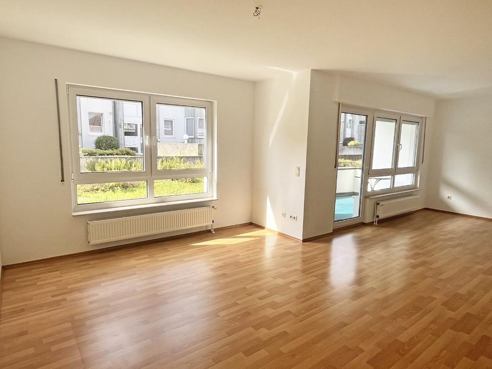 Thumbnail-Helle 2 Zimmer-Erdgeschoss-Wohnung mit Einbauküche, Fahrstuhl, Südbalkon und Tiefgaragenstellplatz in Bad Oeynhausen-ZentrumOrtsgrenze Löhne