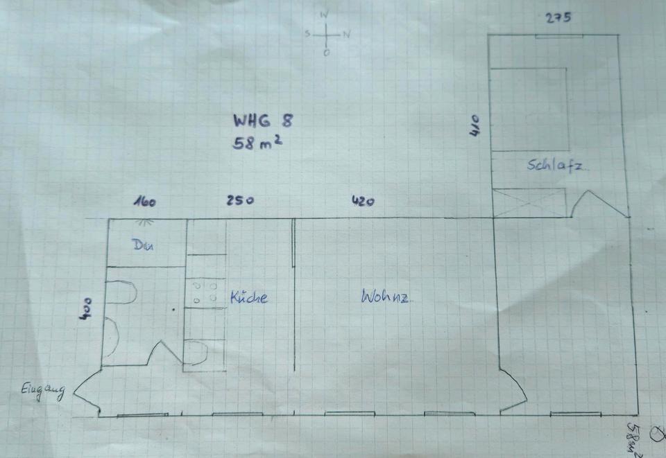 Thumbnail-helle 3-Zi-Wohnung 58qm in Uelzen