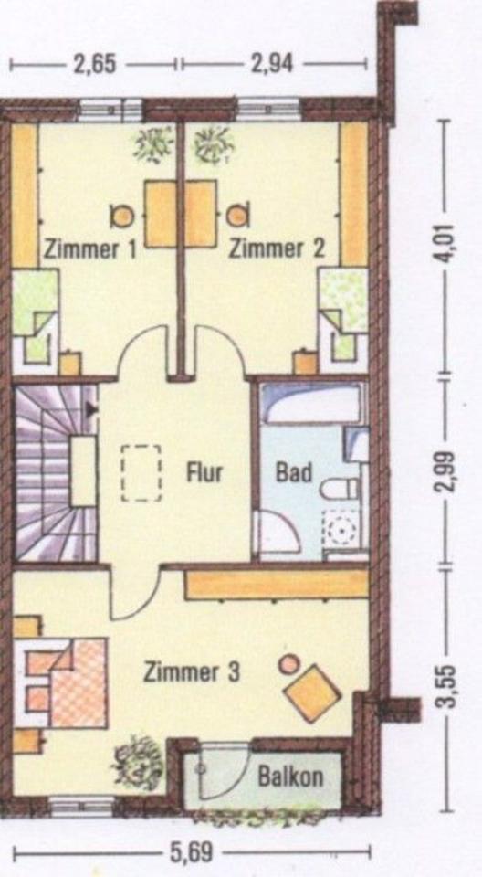 Thumbnail-Reihenhaus Rüdnitz 114 m2 - ohne Makler