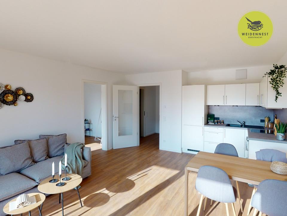 Thumbnail-Lichtdurchflutete 2-Zimmer-Wohnung mit großer Dachterrasse!