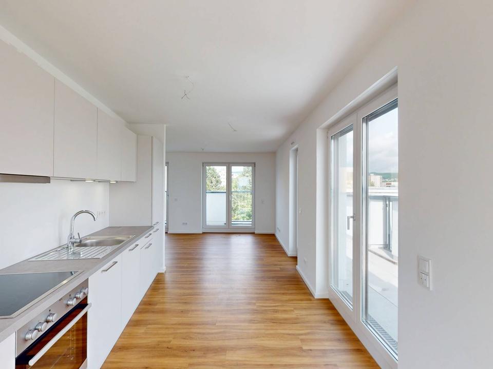 Thumbnail-Exklusive 2-Zimmer-Wohnung mit moderner EBK und großem BALKON