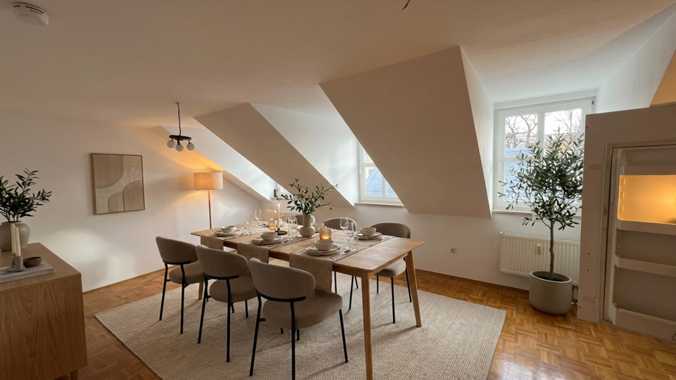 Thumbnail-Charmante 2-Zi-Maisonette im DG Stadtzentrum – inkl. Einbauküche