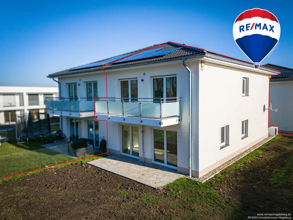 Thumbnail-Einziehen & Wohlfühlen: Neubau-DHH mit Garten und Balkon – Magdeburg-Ottersleben