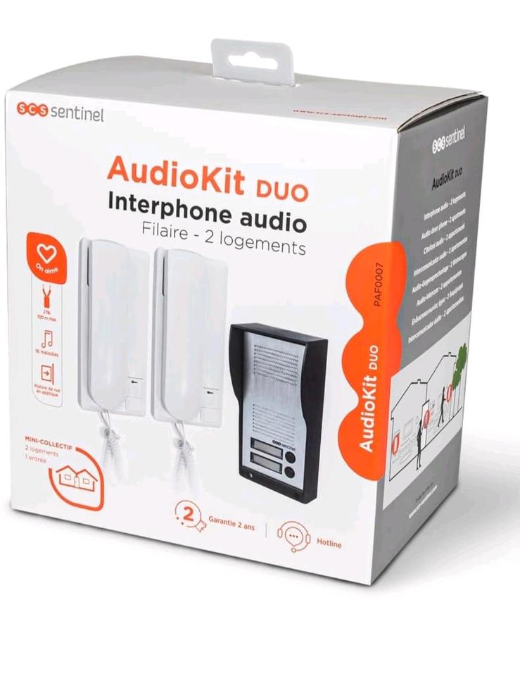 Thumbnail-SCS Sentinel Türsprechanlage 2 Wohnungen NEU