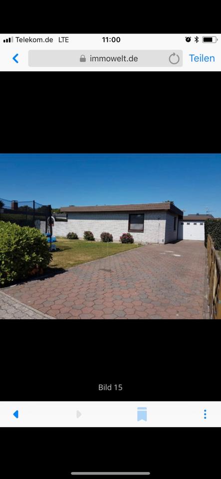 Thumbnail-Bungalow in Niebüll zu vermieten