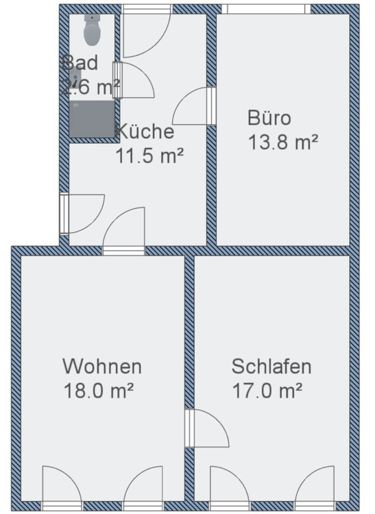 Thumbnail-Attraktive 3-Zimmer-Erdgeschosswohnung in Neunkirchen