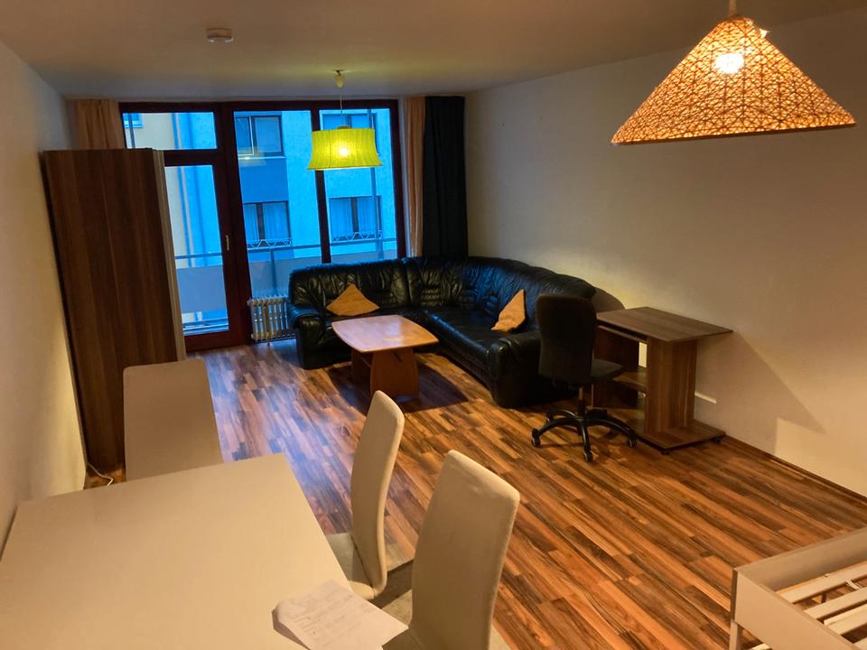 Thumbnail-Schöne 1-Zimmer-Wohnung mit Balkon im Frankenberger Viertel