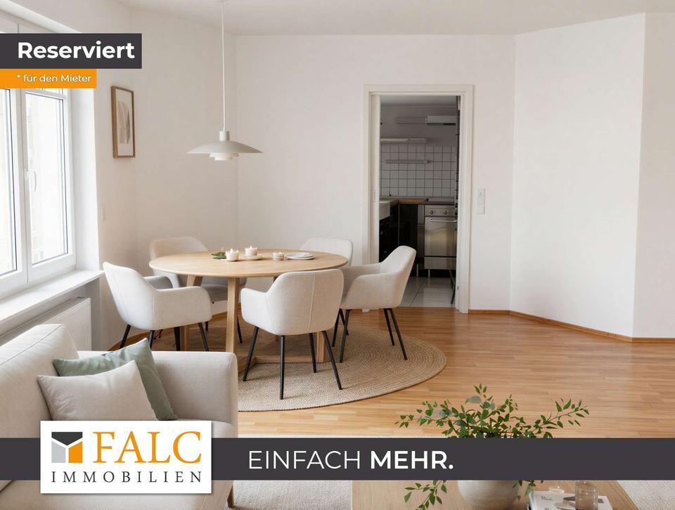 Thumbnail-Lichtdurchflutete Maisonette-Wohnung mit zwei Balkonen in zentraler Lage von Wiesloch zu vermieten
