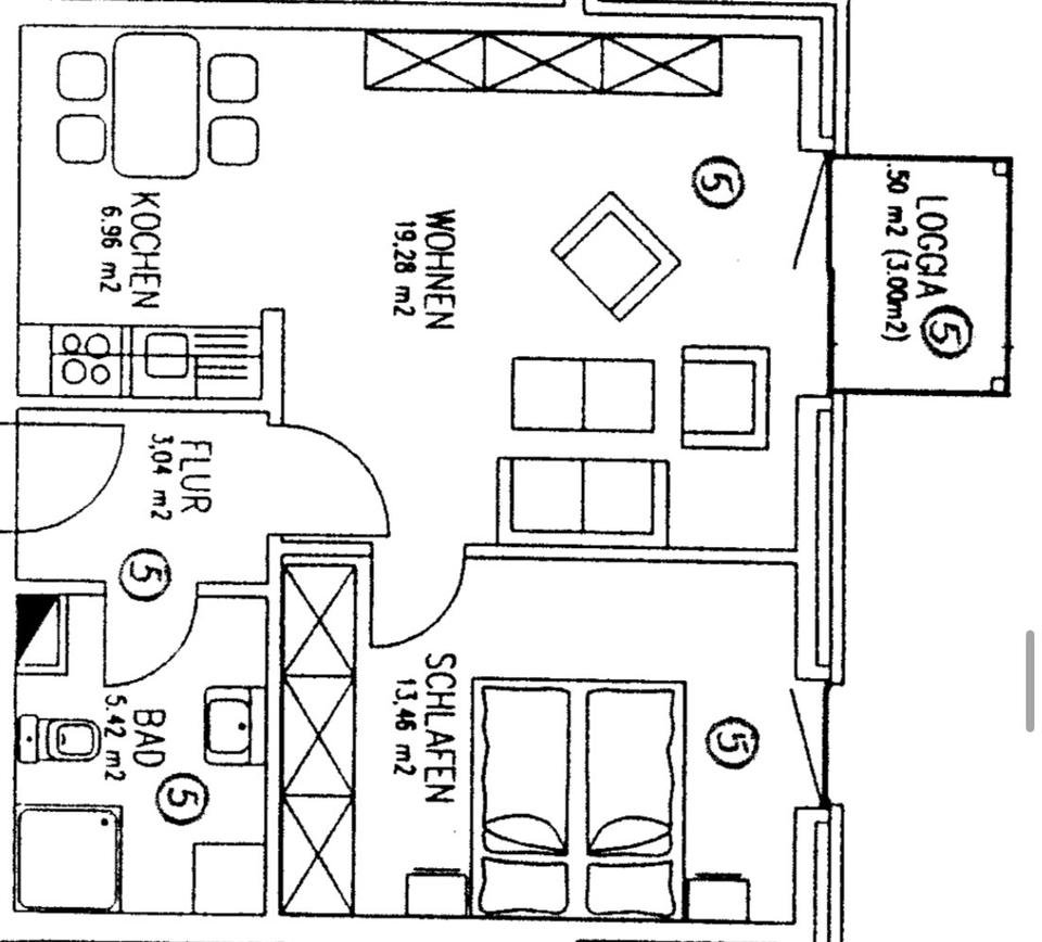 Thumbnail-2-Zimmer Wohnung zu vermieten
