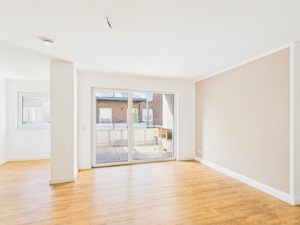 Thumbnail-Moderne 2-Zimmer-Wohnung mit Balkon in Schortens