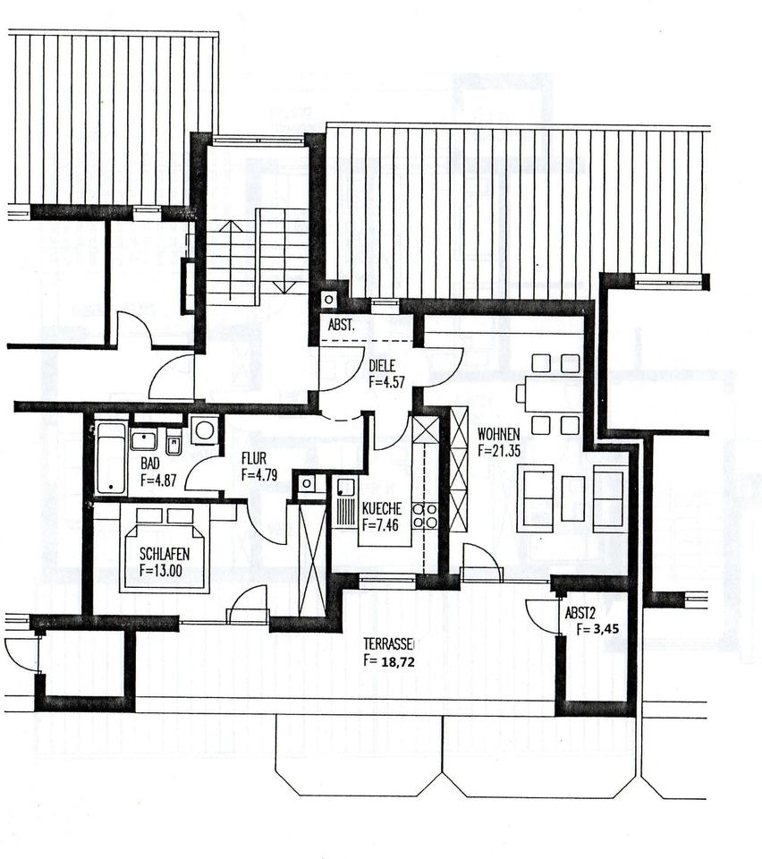 Thumbnail-2 Zi. Whg. Dachterrasse, . . Vermietung . . oder . . Verkauf . .