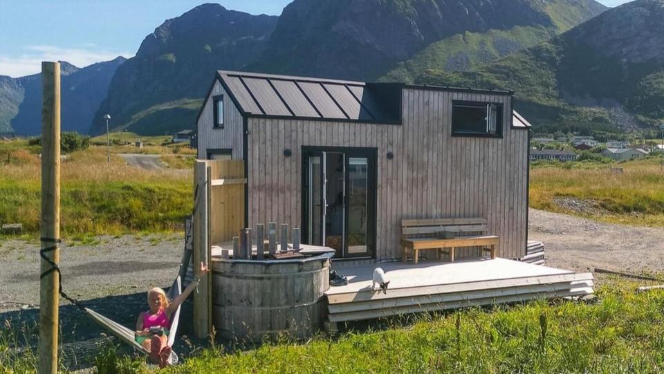 Thumbnail-Süßes Tiny Haus mit Grundstück im idyllischen Hafen Ort Lassan