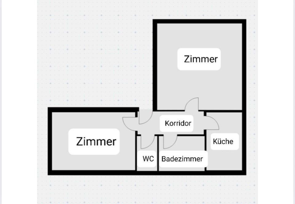 Thumbnail-Gemütliche 2 Zimmerwohnung provisionsfrei in der Altstadt von Hal